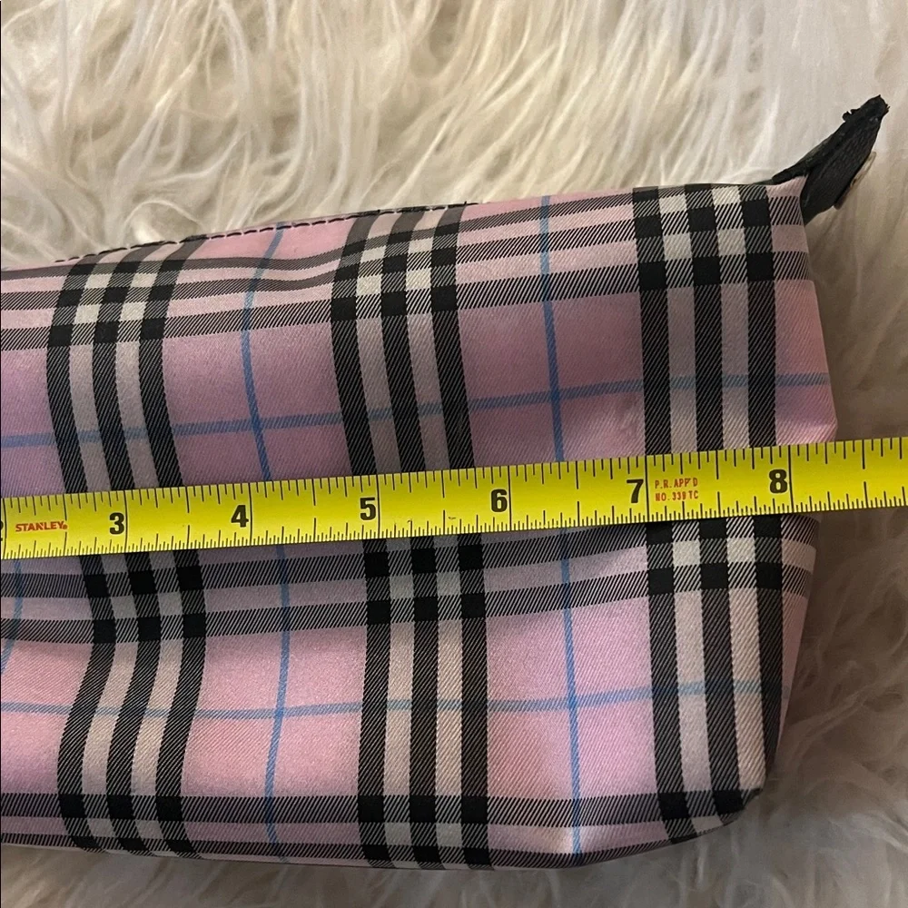 Burberry Pink and Black Plaid Wristlet - Picture 10 of 11